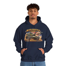 Load image into Gallery viewer, Hoodie – Army - Main Battle Tank - M60A1 w Fire- Right Face - 3D - Enhanced
