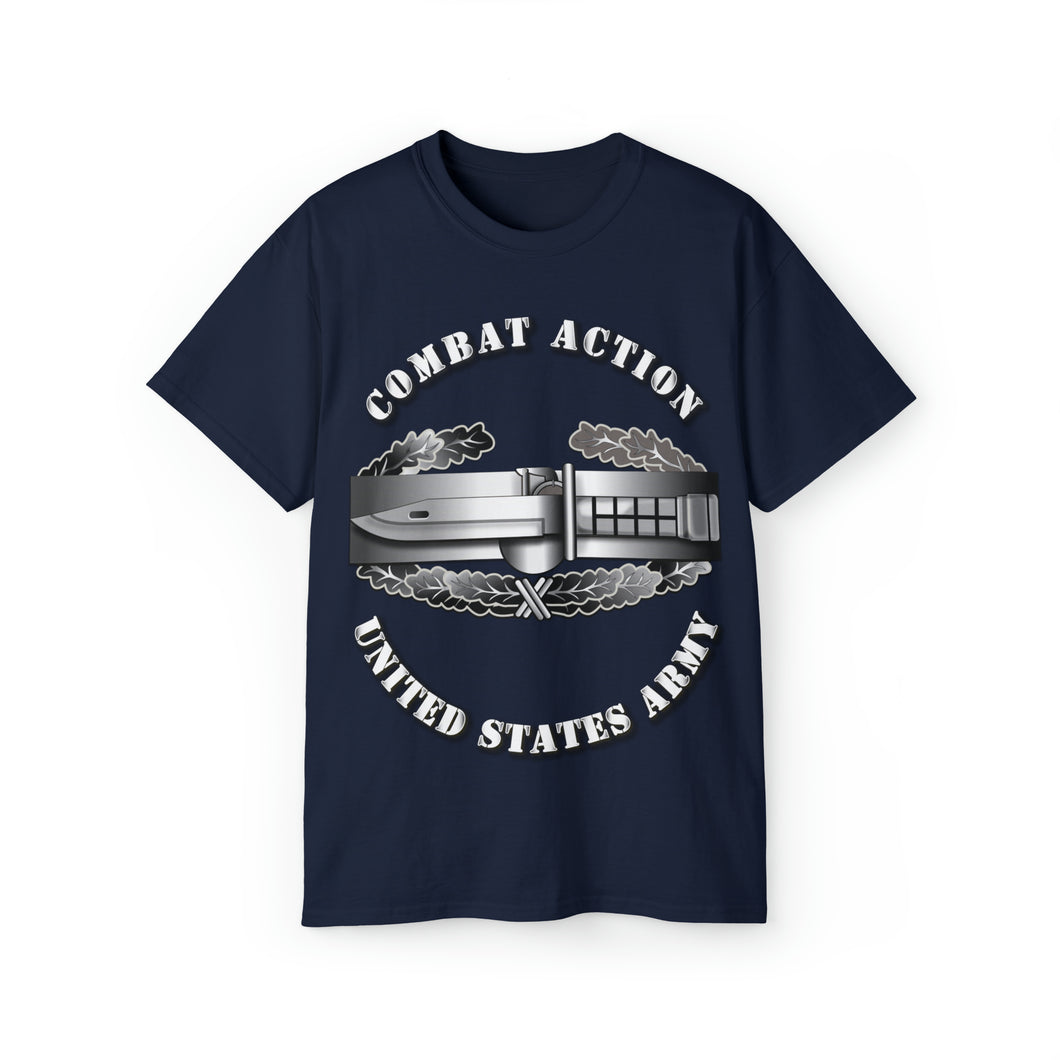 Unisex Ultra Cotton Tee - Army - CAB - 1st Award - Silver