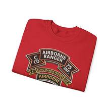 Load image into Gallery viewer, Crewneck Sweatshirt - SSI - Vietnam - C Co 75th Ranger - 1st FF - E-20 Inf - 3D X 300
