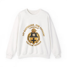 Load image into Gallery viewer, Crewneck Sweatshirt - Army - 1st Bn, 5th Cavalry - Airmobile - Vietnam Veteran 3D X 300
