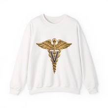 Load image into Gallery viewer, Crewneck Sweatshirt - Army Veterinary Corps Branch Insignia - 3D
