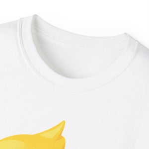 Unisex Ultra Cotton Tee - Yellow Rubber Duck - Oblique Left Front X 300