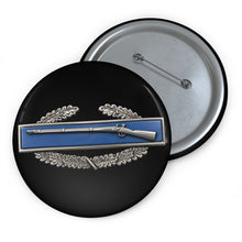 Load image into Gallery viewer, Custom Pin Buttons - Army - Combat Infantryman Badge - No Txt - 3D X 300
