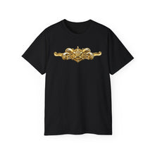 Load image into Gallery viewer, Unisex Ultra Cotton Tee - USCG - Cutterman - Officer wo txt - 3D - Enhanced
