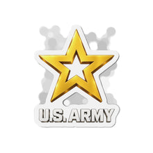 Load image into Gallery viewer, Die-Cut Magnet - Army Star W Us Army w White Star - 3D - Enhanced

