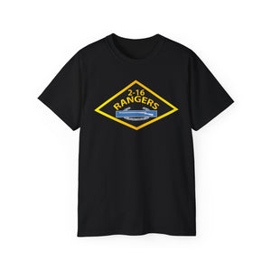 Unisex Ultra Cotton Tee - 2nd Bn, 16th Infantry - Rangers w CIB w Txt X 300