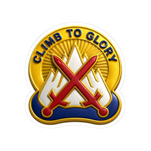 Load image into Gallery viewer, Kiss-Cut Stickers - Army - DUI - 10th Mountain Division wo txt - 3D - Enhanced
