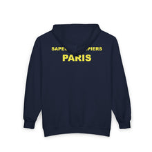 Load image into Gallery viewer, Unisex Heavy Blend™ Full Zip Hooded Sweatshirt - Sapeurs Pompiers Paris
