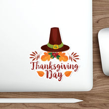 Load image into Gallery viewer, Die-Cut Stickers - Thanksgiving Day - Happy Thanksgiving Day
