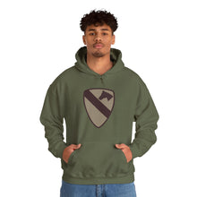 Load image into Gallery viewer, Hoodie – SSI - 1st Cavalry Division - Subdued Desert X 300
