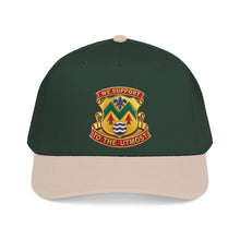 Load image into Gallery viewer, Mid Profile Baseball Cap - 528th Support Bn - DUI wo Txt - 3D - Enhanced

