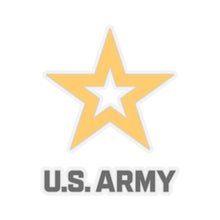 Load image into Gallery viewer, Kiss-Cut Stickers - Army Star W Us Army
