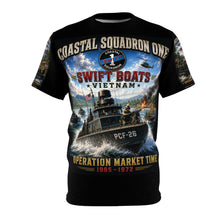Load image into Gallery viewer, Coastal Squadron One,  Swift Boats — Vietnam Tribute Tee — Operation "MARKET TIME" - 1965–1972

