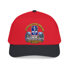 Load image into Gallery viewer, Mid Profile Baseball Cap - 172nd Infantry Brigade - Ft Richardson, Alaska - 3D - Enhanced
