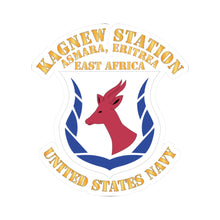 Load image into Gallery viewer, Kiss-Cut Stickers - Navy - Kagnew Station - Asmara, Eritrea - East Africa X 300
