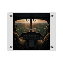Load image into Gallery viewer, Acrylic Wall Art Panel - Pilots View Hot LZ - Vietnam
