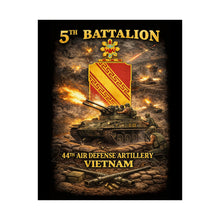 Load image into Gallery viewer, Matte Poster - 5th Bn, 44th Air Defense Artillery - Duster - Vietnam
