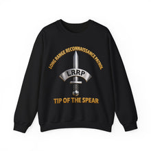 Load image into Gallery viewer, Crewneck Sweatshirt - LRRP - Tip of the Spear - 3D - Enhanced
