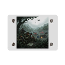 Load image into Gallery viewer, Acrylic Wall Art Panel - SOF Team Hitting a Jungle Drug Lab
