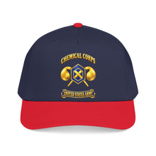 Load image into Gallery viewer, Mid Profile Baseball Cap - Army - Chemical Corps - 3D - Enhanced
