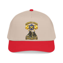 Load image into Gallery viewer, Mid Profile Baseball Cap - Army - Chemical Corps w Scene - 3D - Enhanced
