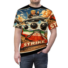 Load image into Gallery viewer, Donald Trump 'Bowling with Iran' Cut &amp; Sew Tee
