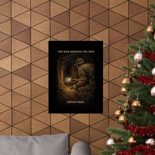 Load image into Gallery viewer, Matte Poster - Into the darkness of Cu Chi - The war beneath the war - Back
