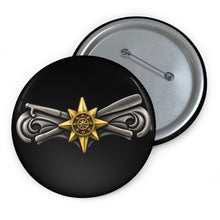Load image into Gallery viewer, Custom Pin Buttons - USCG - Boarding Officer wo txt - 3D - Enhanced
