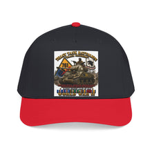 Load image into Gallery viewer, Mid Profile Baseball Cap - Army - 761st Tank Battalion - Black Panthers - w Tank w - KITT SSI WWII  EU SVC - 3D - Enhanced
