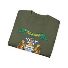 Load image into Gallery viewer, Unisex Ultra Cotton Tee - COA - Coat of Arms of Guyana - Coat of Arms X 300
