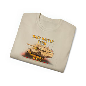 Unisex Ultra Cotton Tee - Army - Main Battle Tank - M1A1 X 300