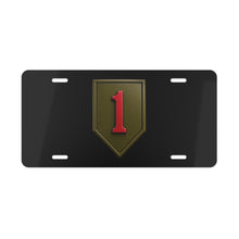 Load image into Gallery viewer, License Plate - Army - SSI - 1st Infantry Division wo txt - 3D - Enhanced
