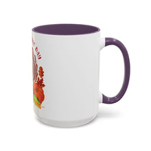 Load image into Gallery viewer, Accent Coffee Mug - Thanksgiving - Happy Turkey Day
