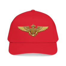 Load image into Gallery viewer, Mid Profile Baseball Cap - USCG - Aviator Badge wo txt - 3D - Enhanced
