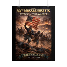 Load image into Gallery viewer, Rolled Posters - 54th Massachusetts - Fort Wagner
