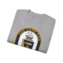 Load image into Gallery viewer, Unisex Ultra Cotton Tee - Navy - USS Cape Cod (AD 43) wo txt X 300
