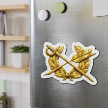 Load image into Gallery viewer, Die-Cut Magnet - Army - JAG Branch wo txt - 3D - enhanced
