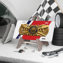 Load image into Gallery viewer, License Plate - USCG - Coxswain - Auxiliary wo txt - 3D - Enhanced
