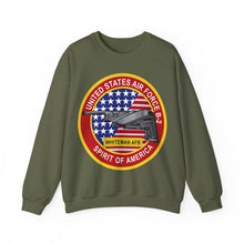 Load image into Gallery viewer, Unisex Heavy Blend Crewneck Sweatshirt - Usaf - B2 - Spirit - Stealth Bomber Wo Txt
