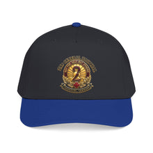 Load image into Gallery viewer, Mid Profile Baseball Cap - 2nd General Hospital - Landstuhl Germany - Black - 3D - Enhanced

