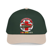 Load image into Gallery viewer, Mid Profile Baseball Cap - Army - 57th Medical Co - Original Dustoff - Vietnam w VN SVC - 3D - Enhanced
