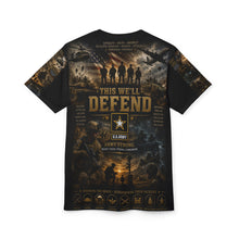 Load image into Gallery viewer, U Army - This We'll Defend Tribute Tee — US Army Careers
