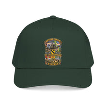 Load image into Gallery viewer, Mid Profile Baseball Cap - Army - Vietnam Combat Cavalry Veteran w 1st Cav Div SSI  Big Helo - 3D - Enhanced
