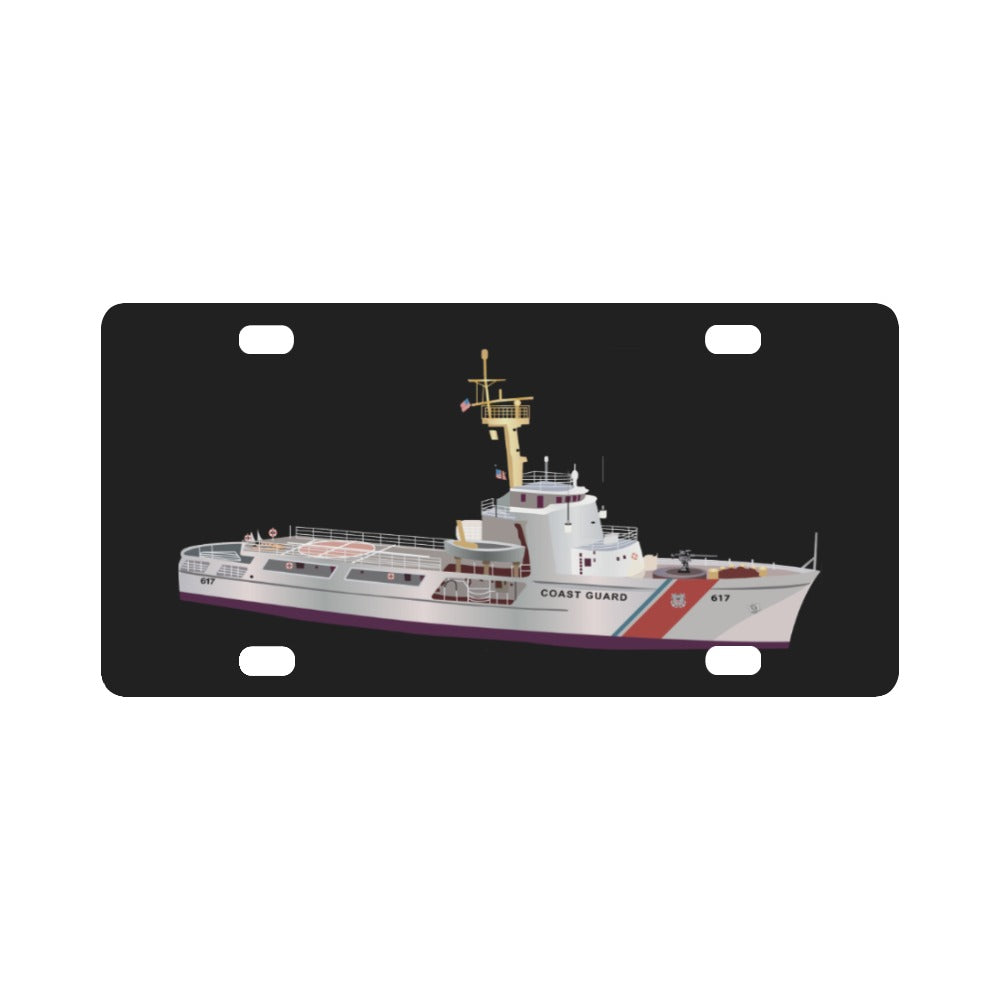 USCG - USCG Cutter Valient X 300 Classic License Plate