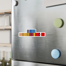 Load image into Gallery viewer, Kiss-Cut Vinyl Decals - Army - WWII Service Ribbons Bar w Philippines SVC (Pacific Theater)
