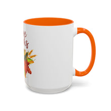 Load image into Gallery viewer, Accent Coffee Mug - Thanksgiving - Give Thanks

