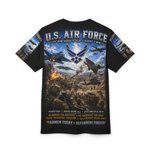 Load image into Gallery viewer, U.S. Air Force - Airmen Today, Defenders Forever - Tribute Tee — "READY TO FIGHT"

