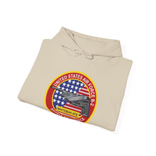Load image into Gallery viewer, Unisex Heavy Blend™ Hooded Sweatshirt - Usaf - B2 - Spirit - Stealth Bomber Wo Txt
