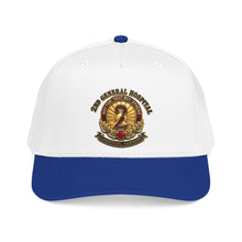 Load image into Gallery viewer, Mid Profile Baseball Cap - 2nd General Hospital - Landstuhl Germany - Black - 3D - Enhanced
