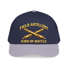 Load image into Gallery viewer, Mid Profile Baseball Cap - Field Artillery - King of Battle - 3D - Enhanced
